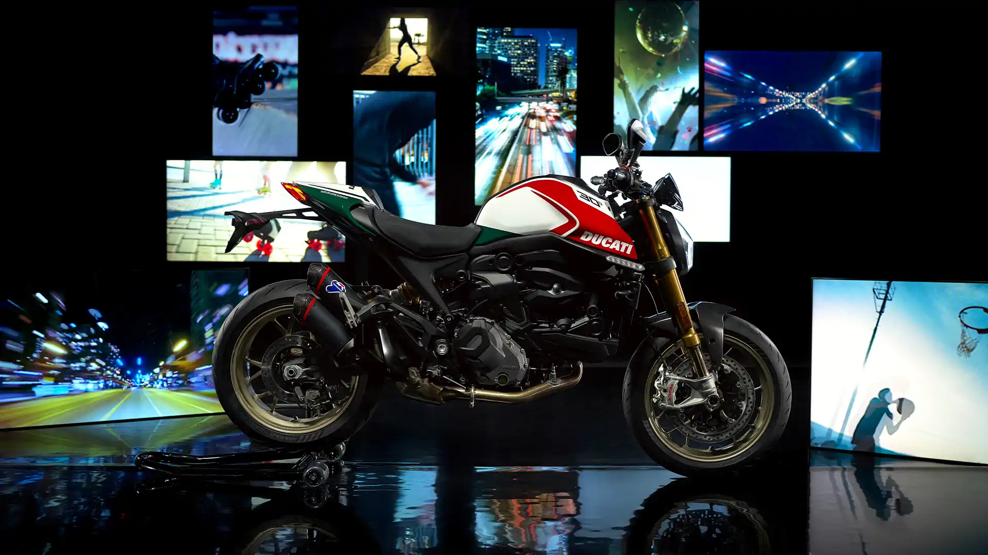 Banniere Ducati Monster 30 Anniversario