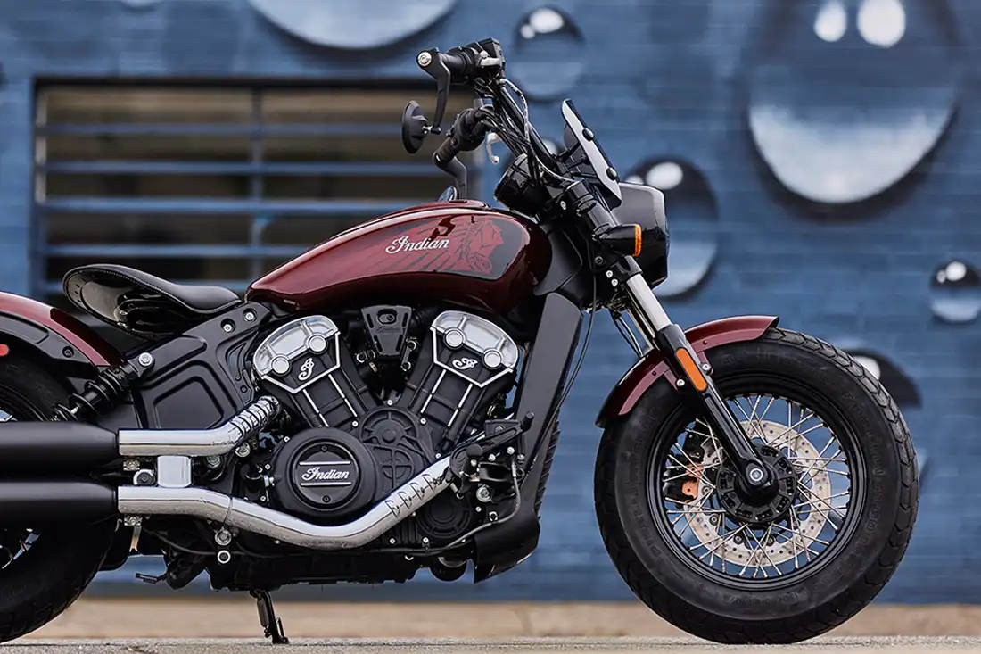 Banniere Indian Scout Bobber Twenty